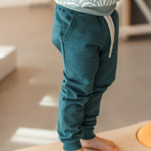 Sweat-Pants "Milo" dark green – Bild 1