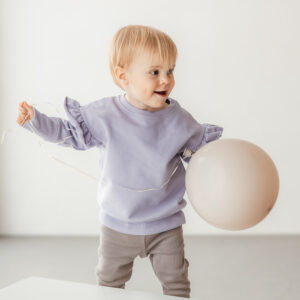 Sweatshirt "Ava" lavender – Bild 5