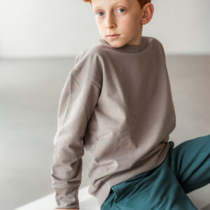 Sweatshirt "Mavi" taupe – Bild 4