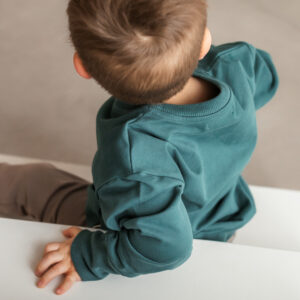 Sweatshirt "Mavi" dark green – Bild 4