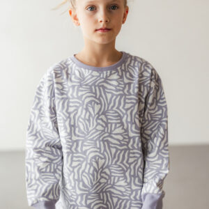 Sweatshirt "Mika" lavender – Bild 3