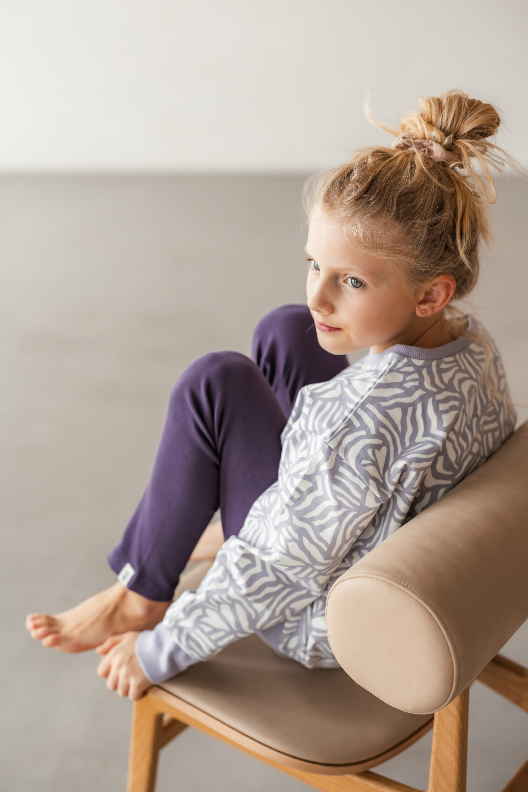 Sweatshirt "Mika" lavender – Bild 2