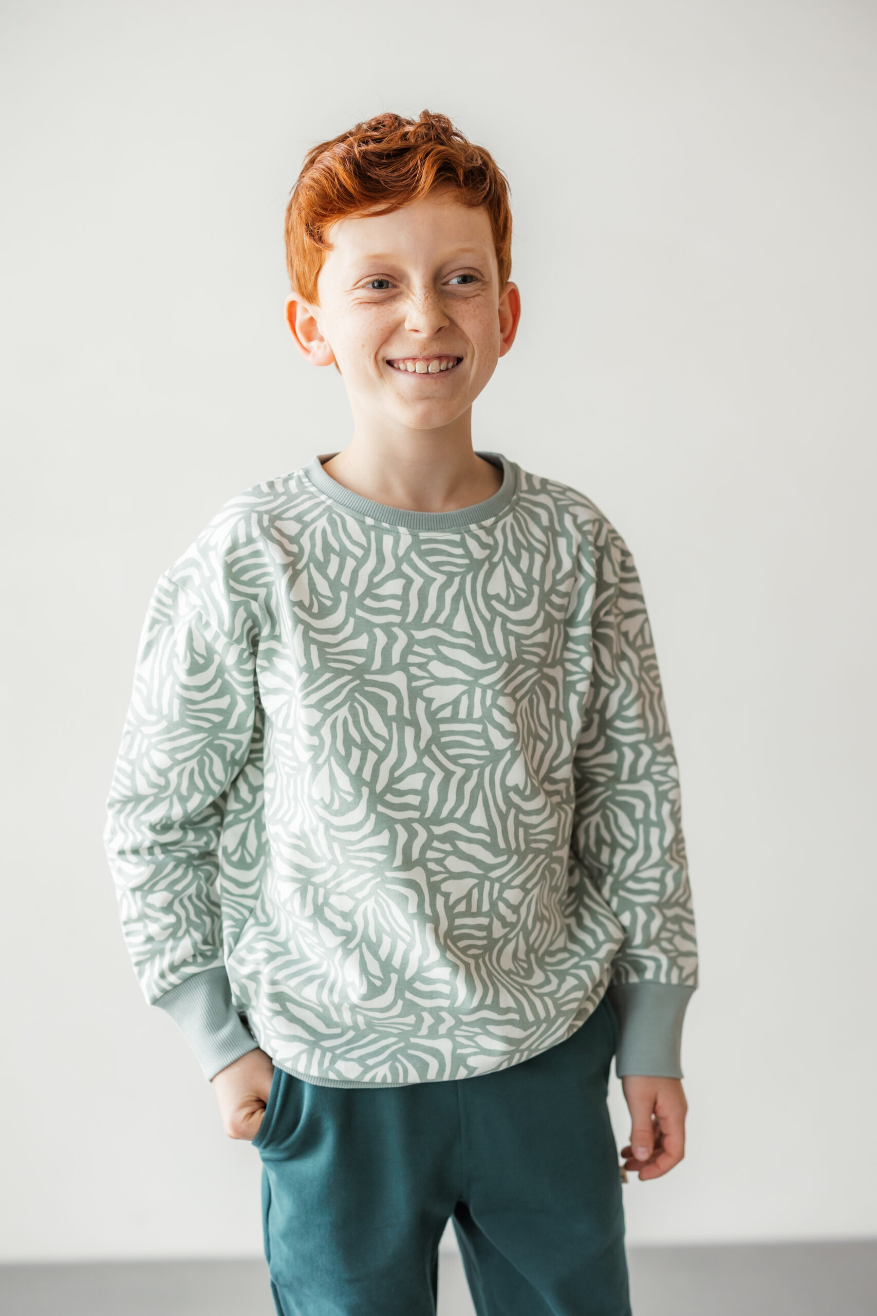 Sweatshirt "Mika" mint – Bild 4
