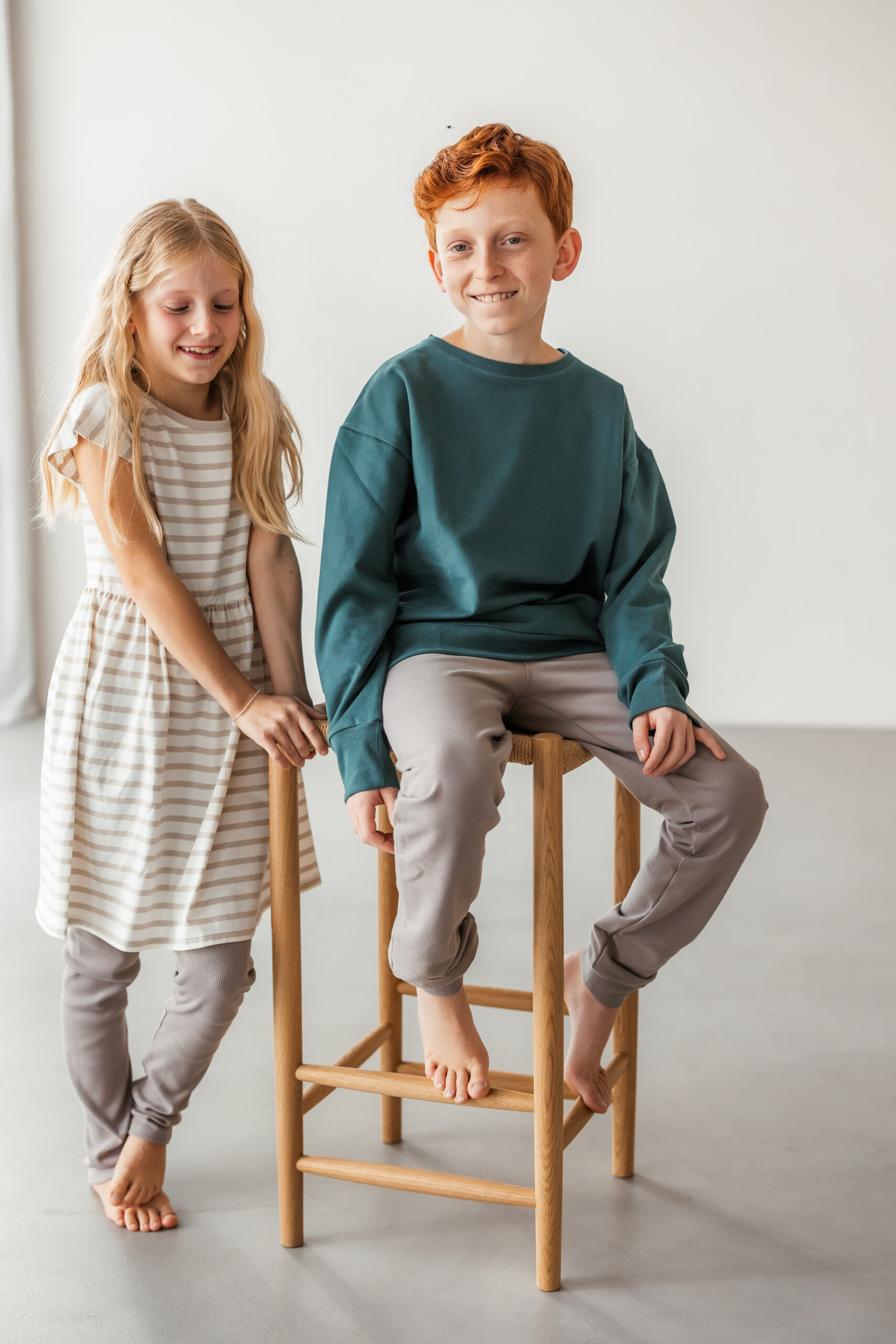 Sweatshirt "Mavi" dark green – Bild 2